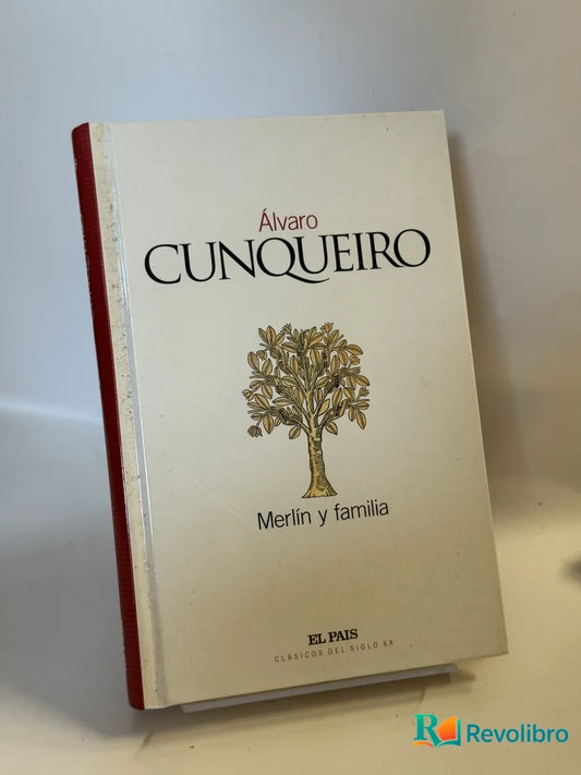 Portada de Merlín y familia de Álvaro Cunqueiro, libro de segunda mano