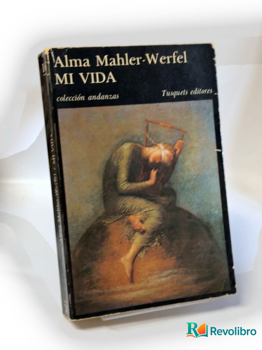 Portada de Mi vida - 1ª edición de Alma Mahler-Werfel, libro de segunda mano