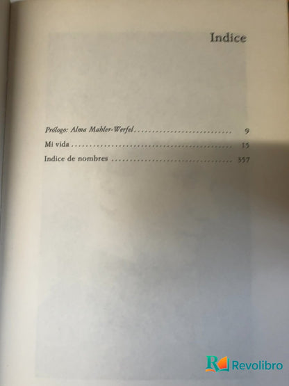 Foto 5 de Mi vida - 1ª edición de Alma Mahler-Werfel, libro de segunda mano