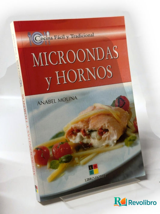 Portada de Microondas y hornos de Anabel Molina, libro de segunda mano