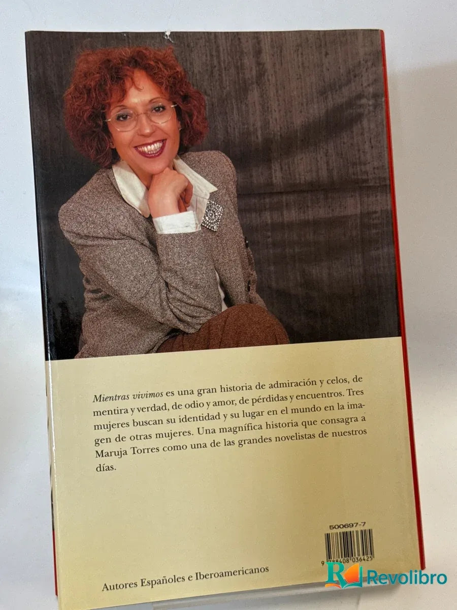 Foto 2 de Mientras vivimos - 1ª edición de Maruja Torres, libro de segunda mano