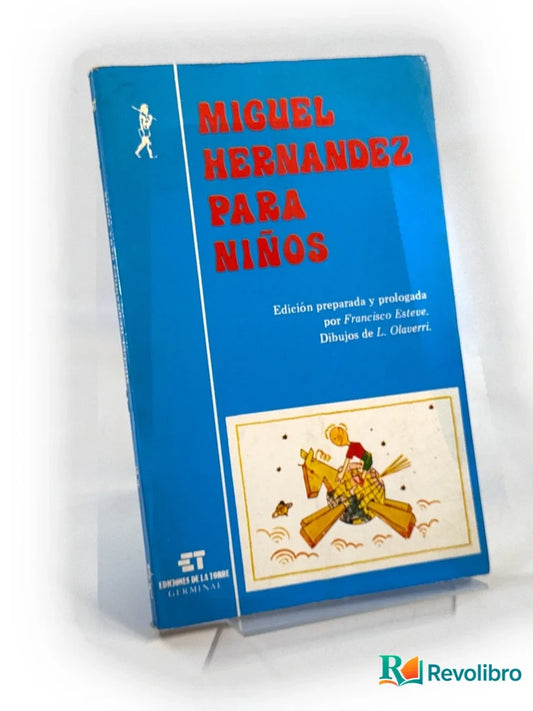 Portada de Miguel Hernández para niños - 1ª edición de Miguel Hernández, libro de segunda mano