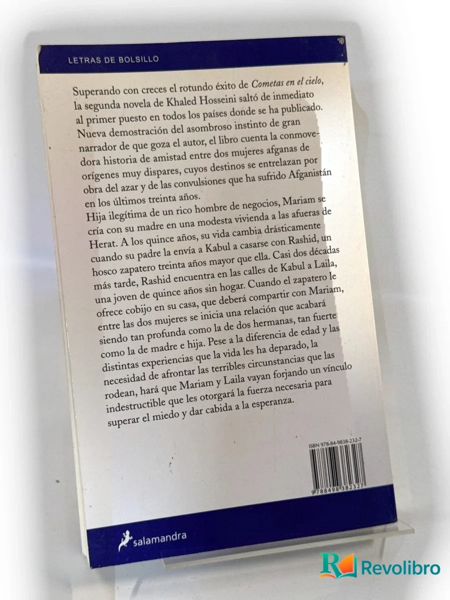 Foto 2 de Mil soles espléndidos de Khaled Hosseini, libro de segunda mano