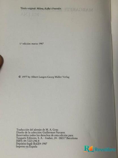 Foto 2 de Milena de Margarete Buber-Neumann, libro de segunda mano