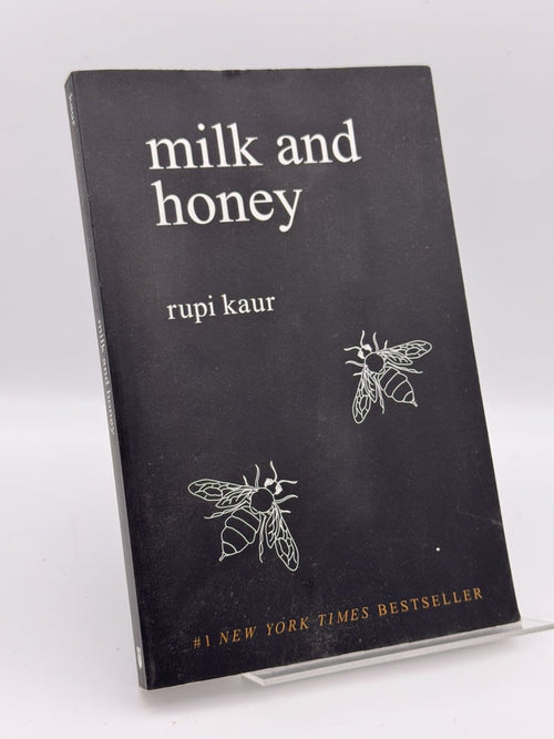 Portada de Milk and Honey de Rupi Kaur, libro de segunda mano