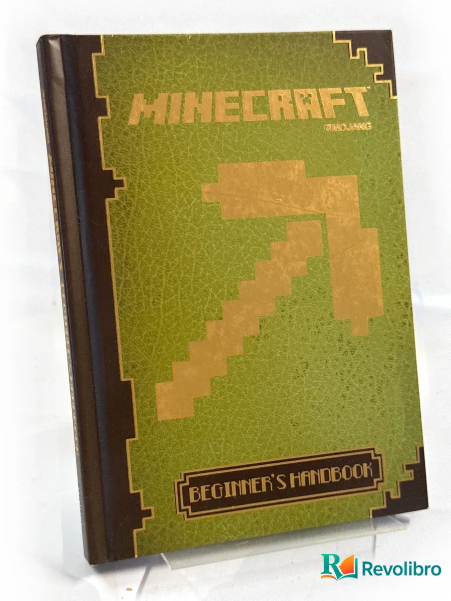 Portada de Minecraft Beginner's Handbook de Stephanie Milton, libro de segunda mano