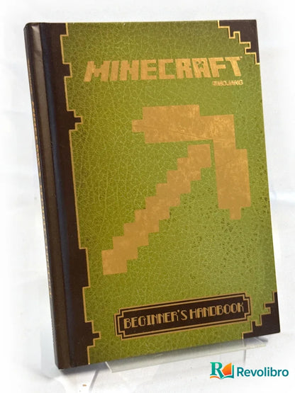 Portada de Minecraft Beginner's Handbook de Stephanie Milton, libro de segunda mano