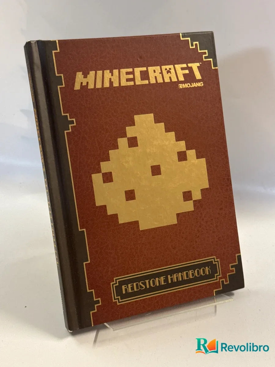 Portada de Minecraft Redstone Handbook de Nick Farwell, libro de segunda mano