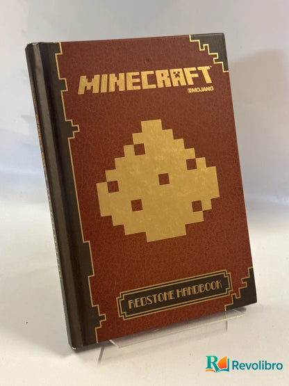 Portada de Minecraft Redstone Handbook de Nick Farwell, libro de segunda mano