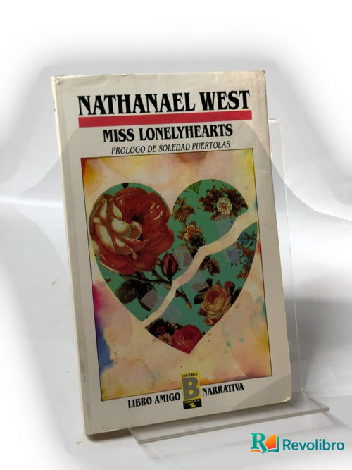 Portada de Miss Lonelyhearts de Nathanael West, libro de segunda mano