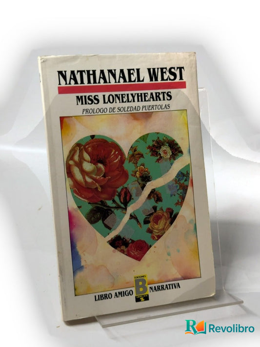 Portada de Miss Lonelyhearts de Nathanael West, libro de segunda mano