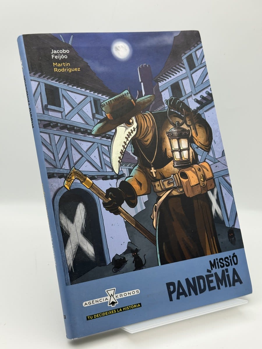 Portada de Missió Pandèmia - Jacobo Feijóo, Martín Rodríguez de Jacobo Feijóo, libro de segunda mano