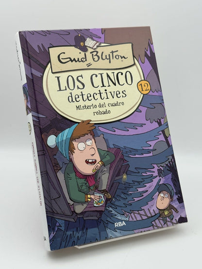 Misterio del cuadro robado - Enid Blyton - Portada