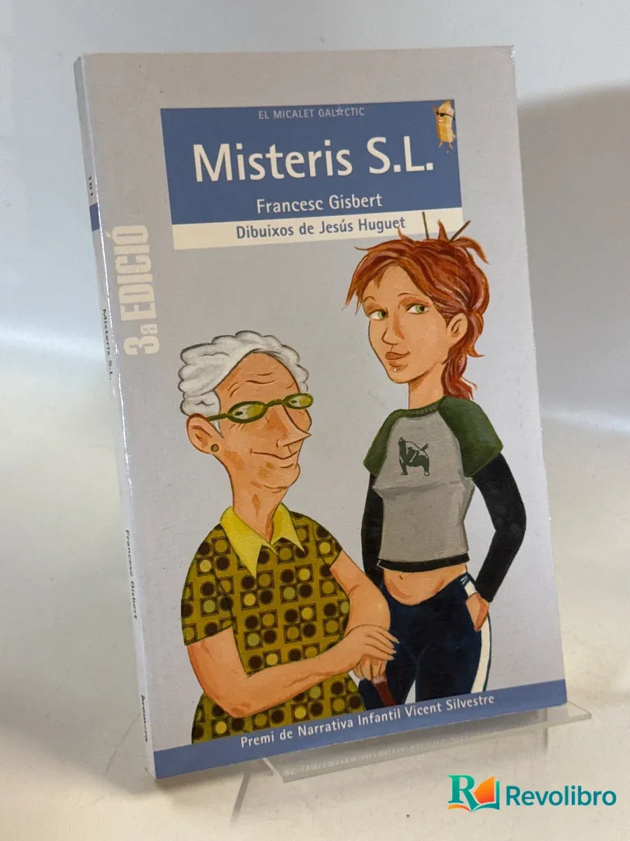 Portada de Misteris S.L de Francesc Gisbert Muñoz, libro de segunda mano