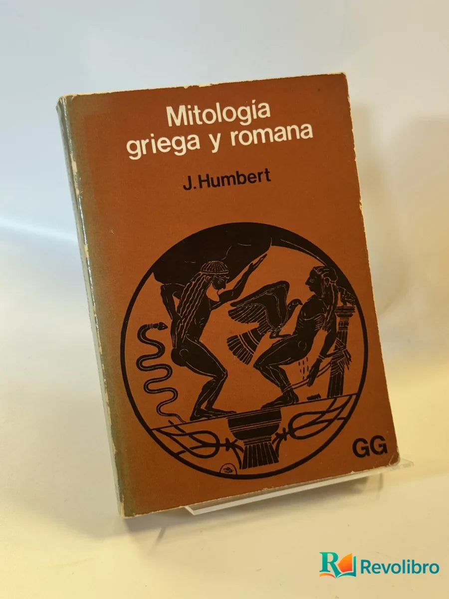 Portada de Mitología griega y romana de J. Humbert, libro de segunda mano