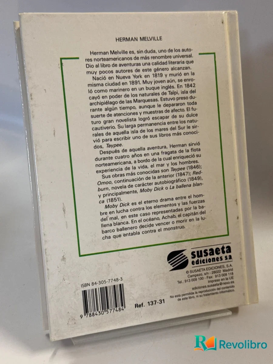 Foto 2 de Moby Dick de Herman Melville, libro de segunda mano