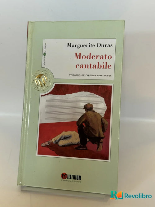 Portada de Moderato cantabile de Marguerite Duras, libro de segunda mano