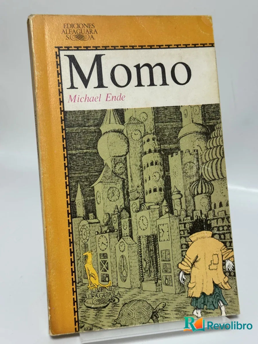 Portada de Momo de Michael Ende, libro de segunda mano