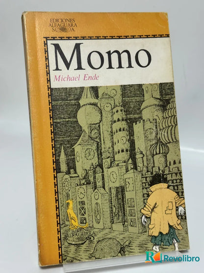 Portada de Momo de Michael Ende, libro de segunda mano
