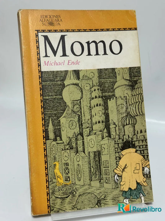 Portada de Momo de Michael Ende, libro de segunda mano