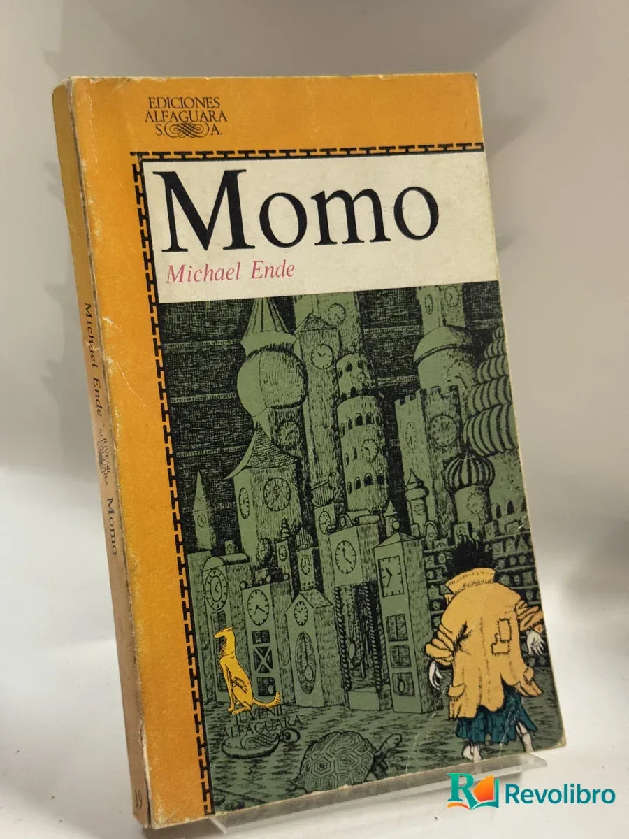Portada de Momo de Michael Ende, libro de segunda mano