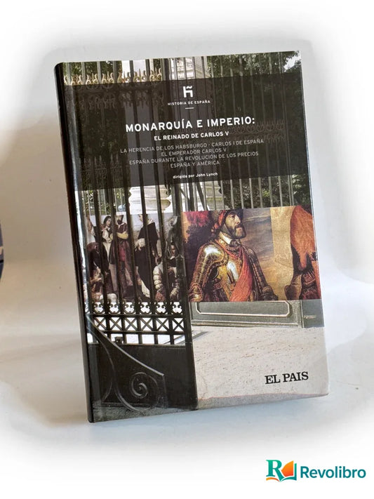 Portada de Monarquía e imperio: El reinado de Carlos V920 de Manuel Fernández Álvarez, libro de segunda mano