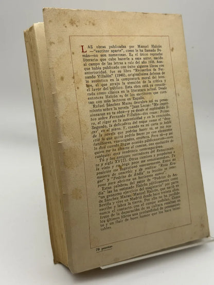 Foto 3 de MONOLOGO DE UNA MUJER FRIA de MANUEL HALCON, libro de segunda mano