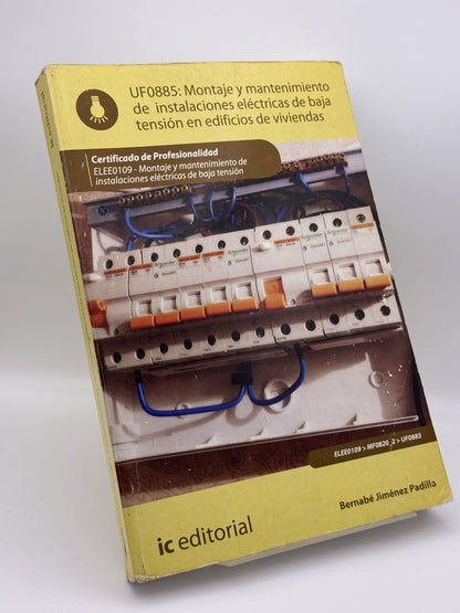 Montaje y mantenimiento de instalaciones eléctricas - Bernabé Jiménez Padilla - Portada