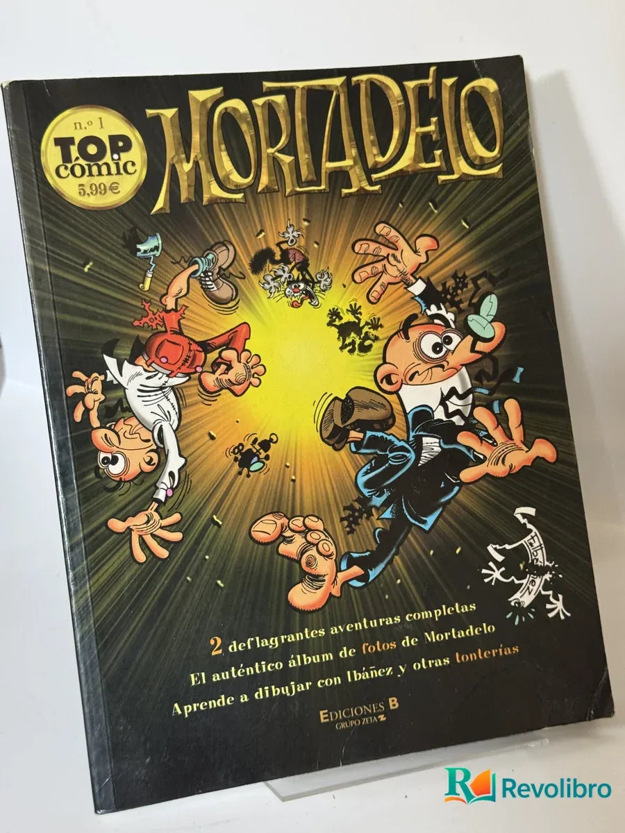 Portada de Mortadelo 1 de Ediciones B, libro de segunda mano