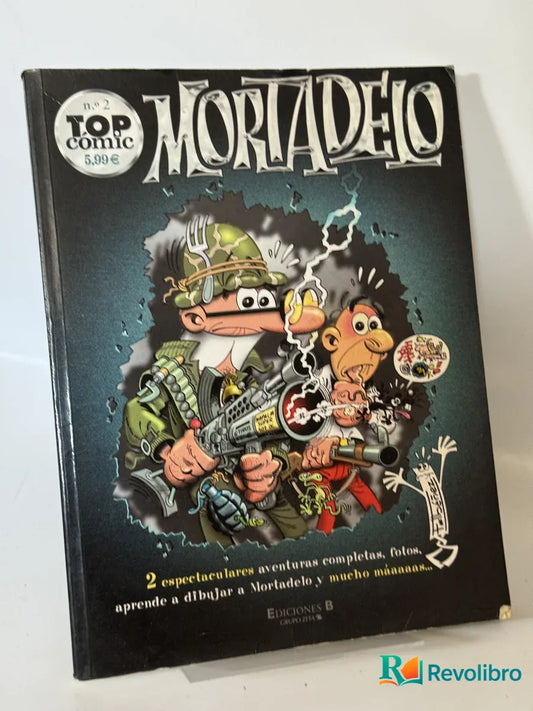 Portada de Mortadelo 2 de Ediciones B, libro de segunda mano