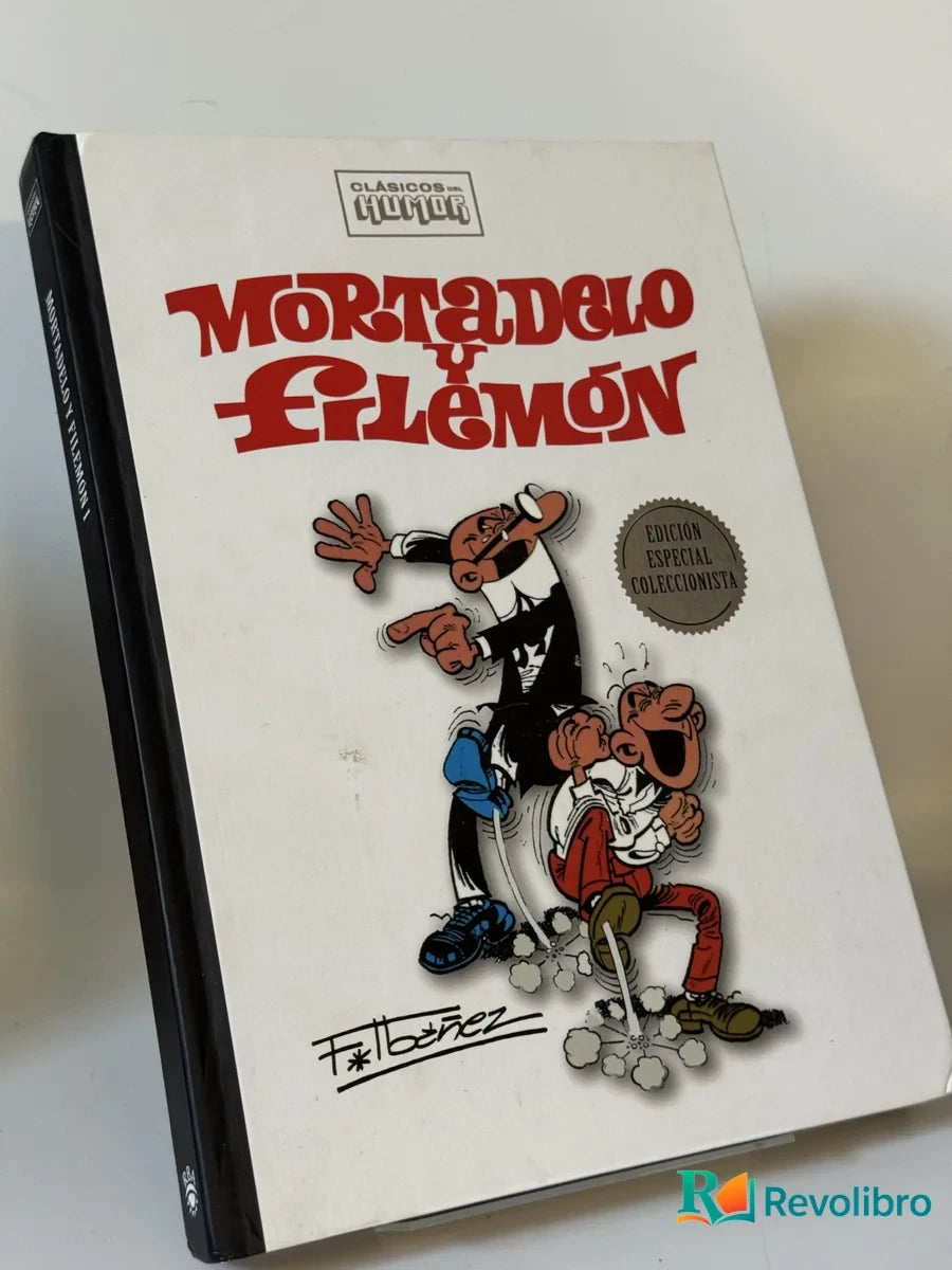 Portada de Mortadelo y Filemón de Francisco Ibáñez, libro de segunda mano
