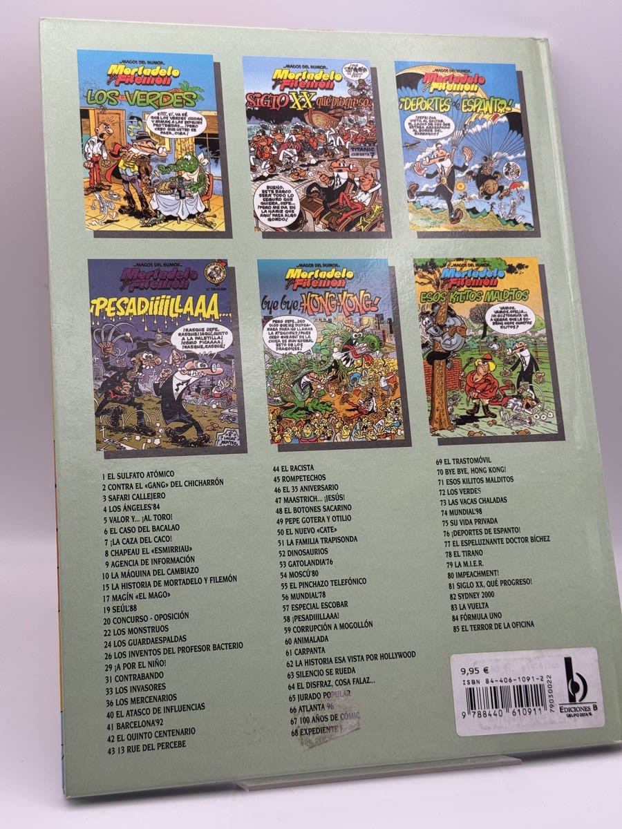 Foto 2 de Mortadelo y Filemón los monstruos - Francisco Ibáñez de Francisco Ibáñez, libro de segunda mano