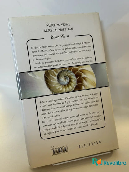 Foto 2 de Muchas vidas, muchos maestros de Brian Weiss, libro de segunda mano