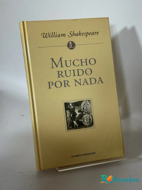 Portada de Mucho ruido por nada de William Shakespeare, libro de segunda mano
