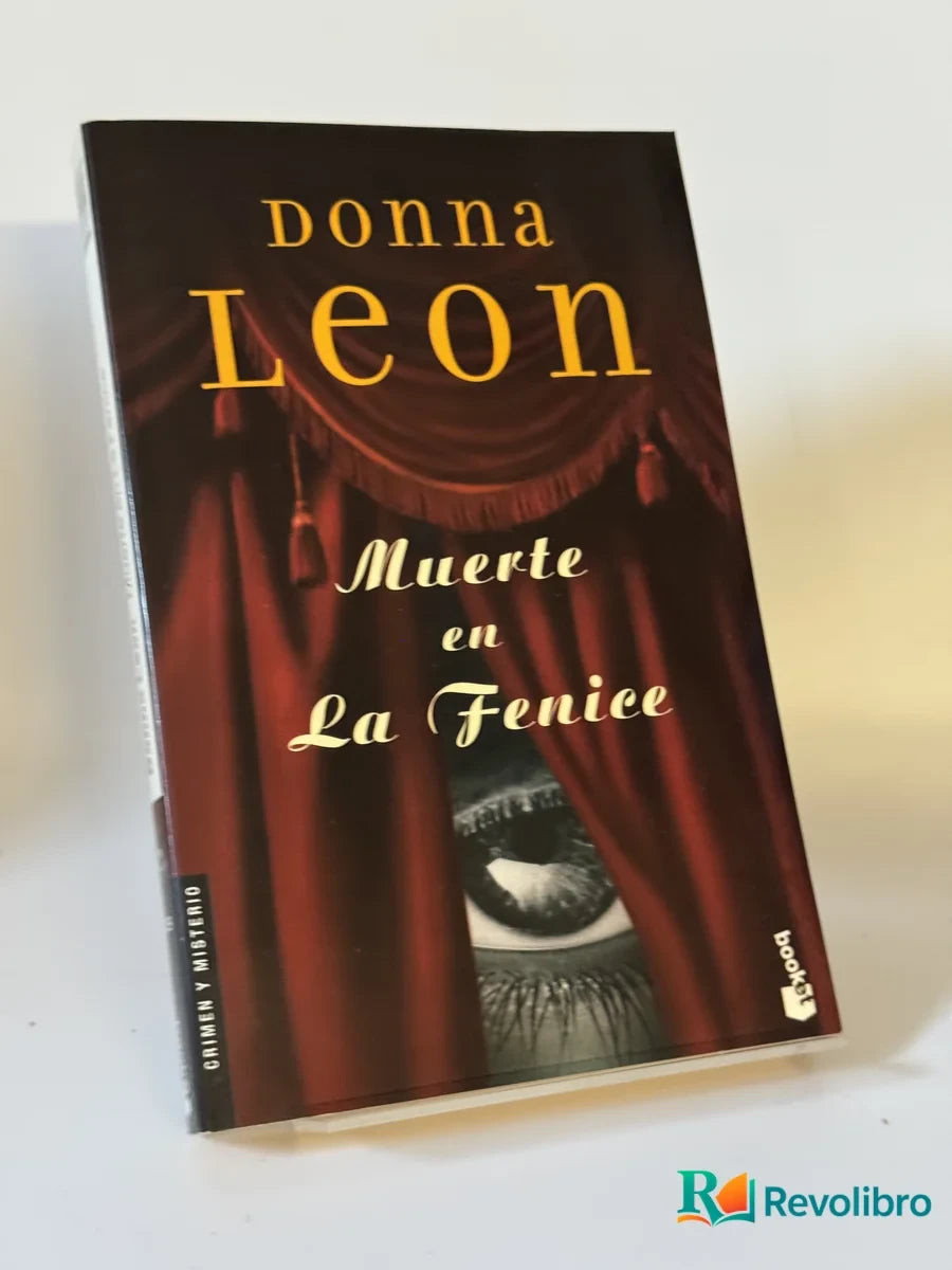 Portada de Muerte en La Fenice de Donna Leon, libro de segunda mano