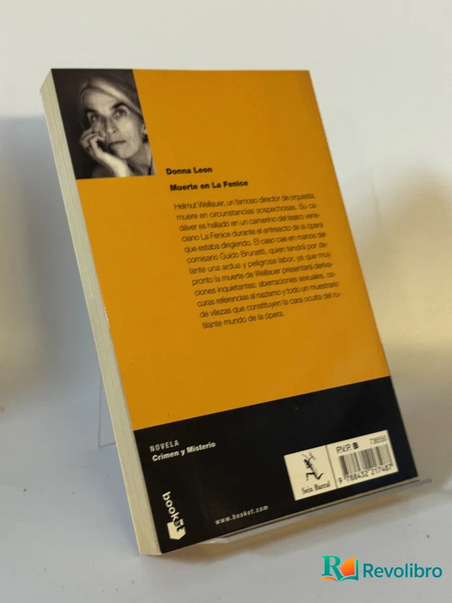 Foto 2 de Muerte en La Fenice de Donna Leon, libro de segunda mano
