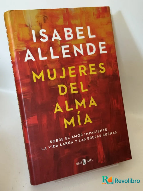 Portada de Mujeres del alma mía de Isabel Allende, libro de segunda mano