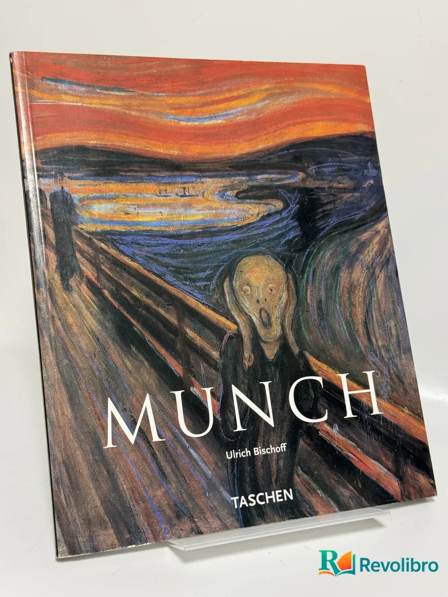 Portada de Munch de Ulrich Bischoff, libro de segunda mano