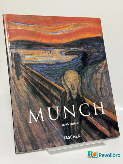 Portada de Munch de Ulrich Bischoff, libro de segunda mano