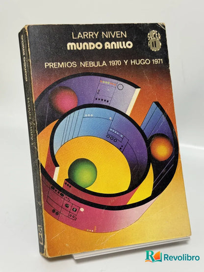 Portada de Mundo Anillo de Larry Niven, libro de segunda mano