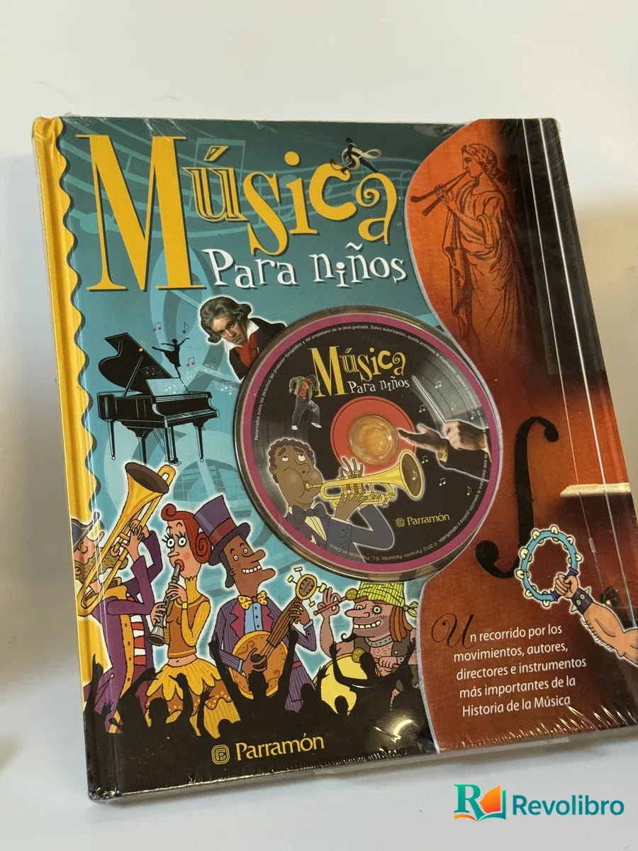 Portada de Música para niños de Susana Pérez Testor, libro de segunda mano