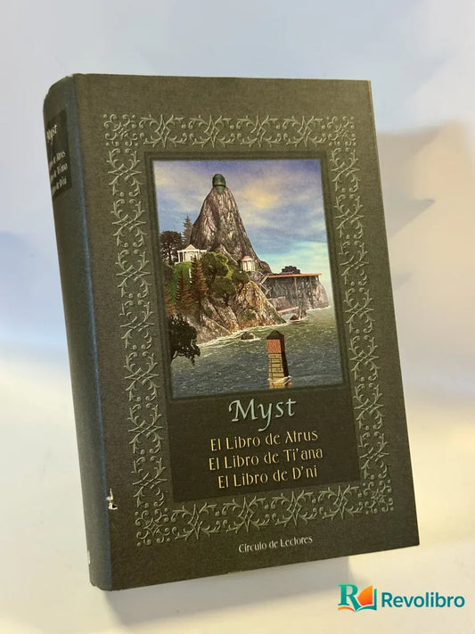 Portada de Myst trilogía de Círculo de Lectores, libro de segunda mano