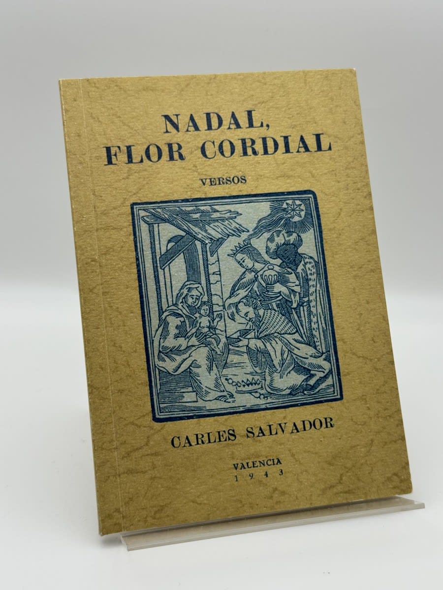 Portada de Nadal, Flor cordial - Carles Salvador de Carles Salvador, libro de segunda mano