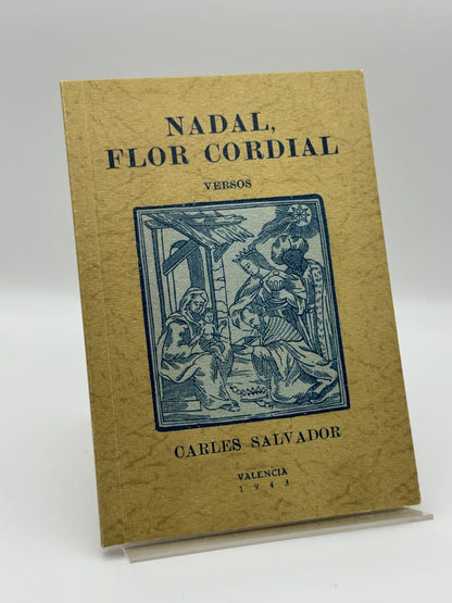Portada de Nadal, Flor cordial - Carles Salvador de Carles Salvador, libro de segunda mano