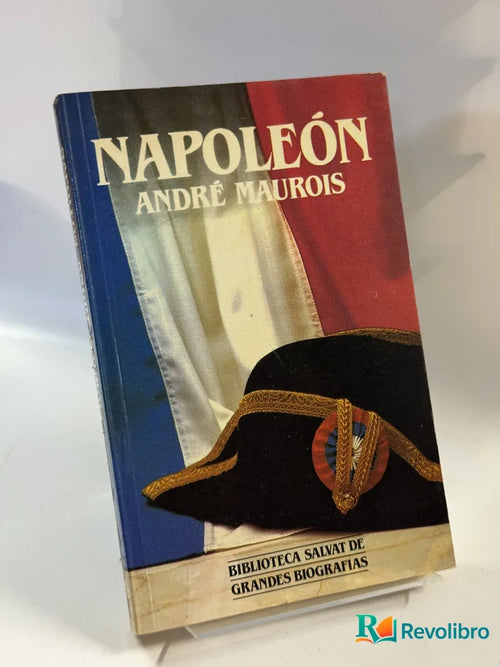 Portada de Napoleón de André Maurois, libro de segunda mano
