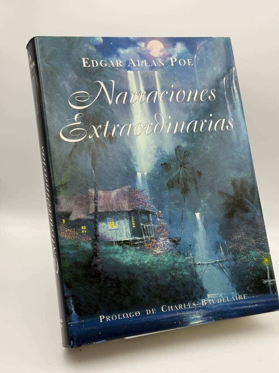 Portada de Narraciones Extraordinarias - Edgar Allan Poe de Edgar Allan Poe, libro de segunda mano