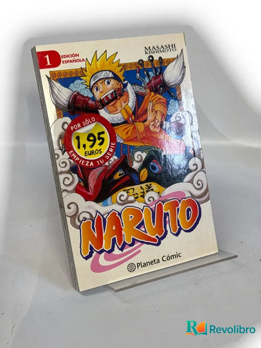 Portada de Naruto de Masashi Kishimoto, libro de segunda mano