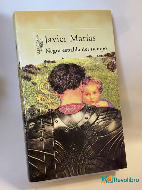 Portada de Negra espalda del tiempo de Javier Marías, libro de segunda mano