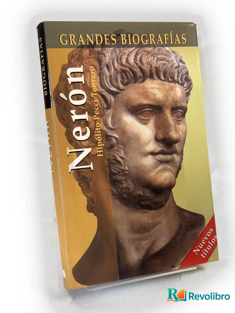 Portada de Nerón de Hipólito Pecci Tenreiro, libro de segunda mano