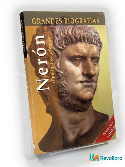 Portada de Nerón de Hipólito Pecci Tenreiro, libro de segunda mano